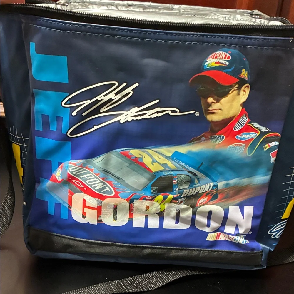 Jeff Gordon Blue and Black soft Cooler Bag